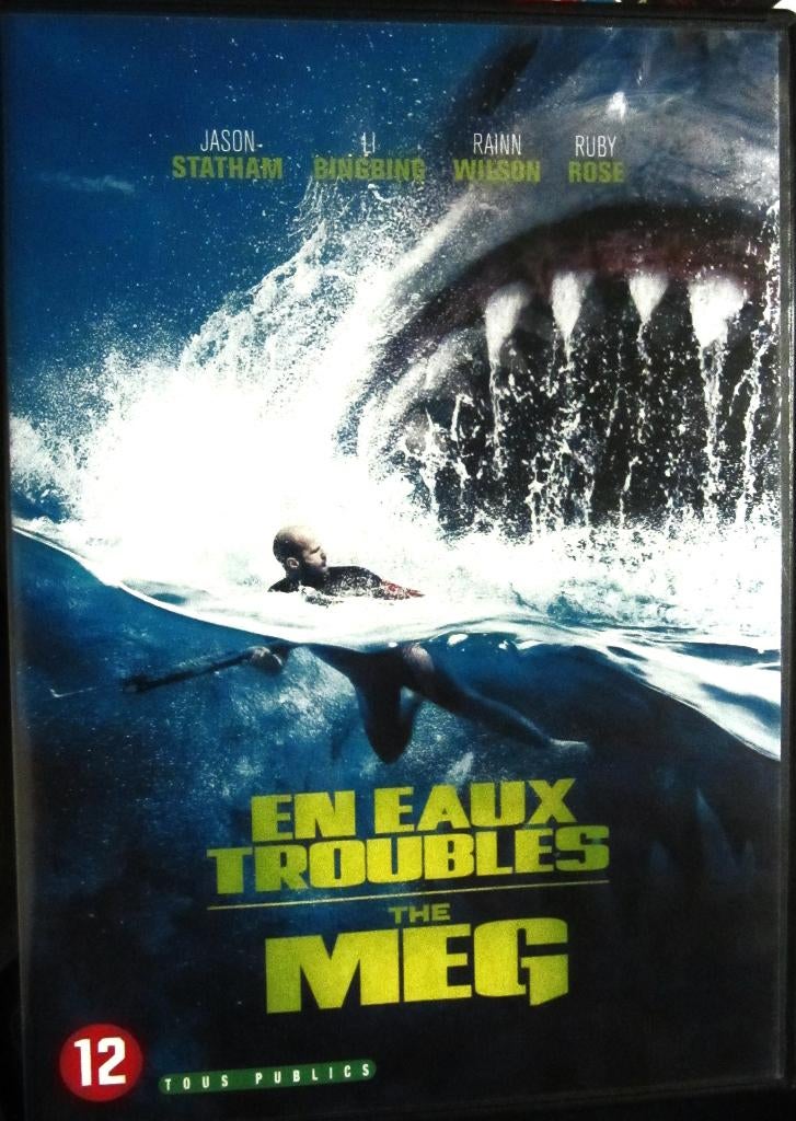 DVD ACTIE/HORROR- THE MEG (JASON STATHAM), Cd's en Dvd's, Dvd's | Actie, Zo goed als nieuw, Actiethriller, Alle leeftijden, Ophalen of Verzenden