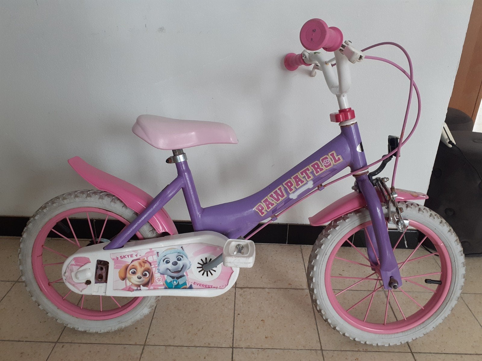 vélo pat patrouille, Enlèvement