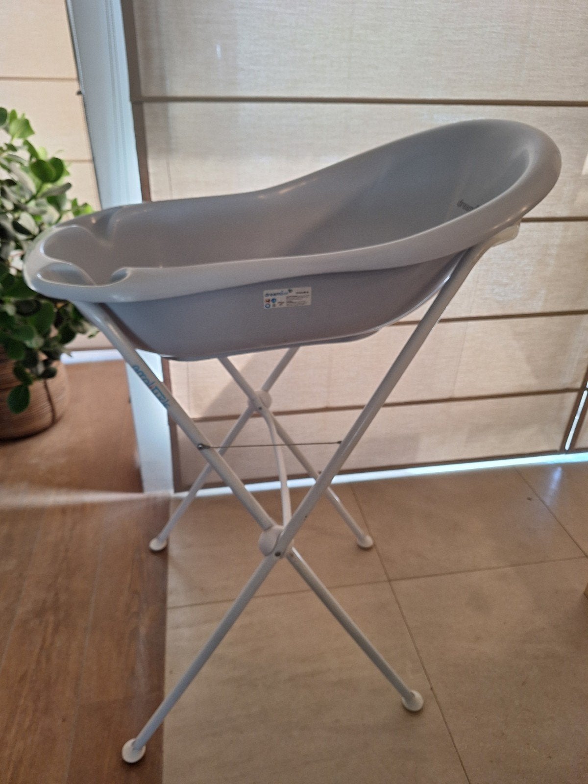 babybad op staander, Kinderen en Baby's, Badjes en Verzorging, Ophalen, Gebruikt