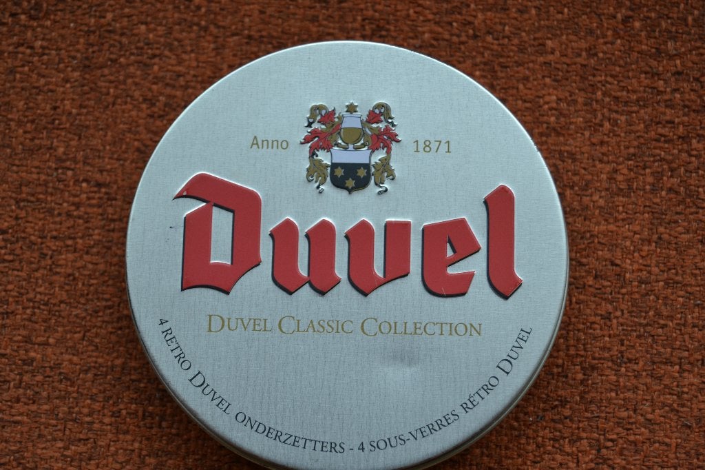 bier onderzetters van duvel, Ophalen of Verzenden, Zo goed als nieuw, Viltje(s), Duvel