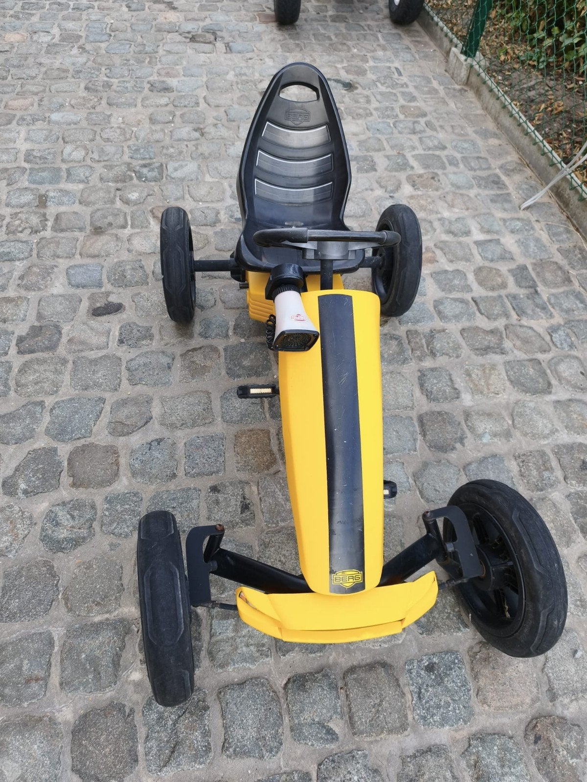 Gocart BERG, Enlèvement, Berg