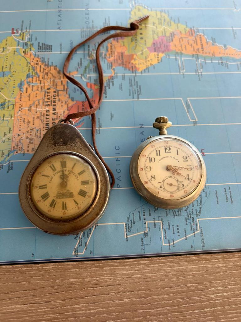 2 zakhorloges Roskopf, Handtassen en Accessoires, Ophalen