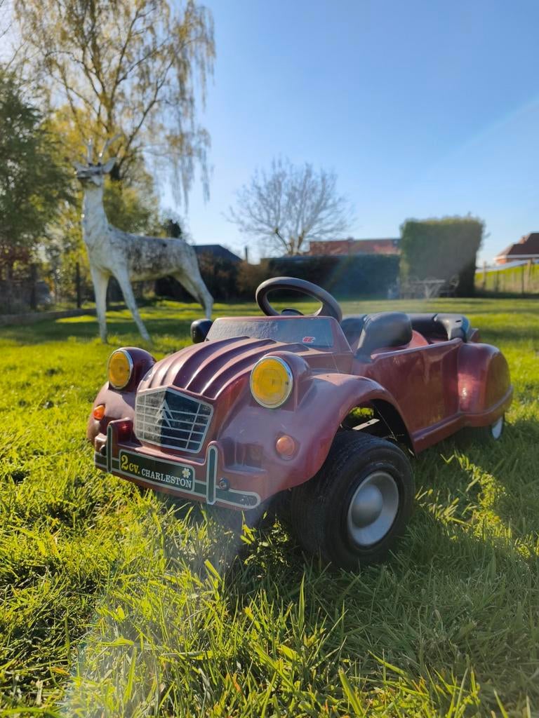 Trapauto citroen 2 pk, Antiek en Kunst, Antiek | Speelgoed, Ophalen