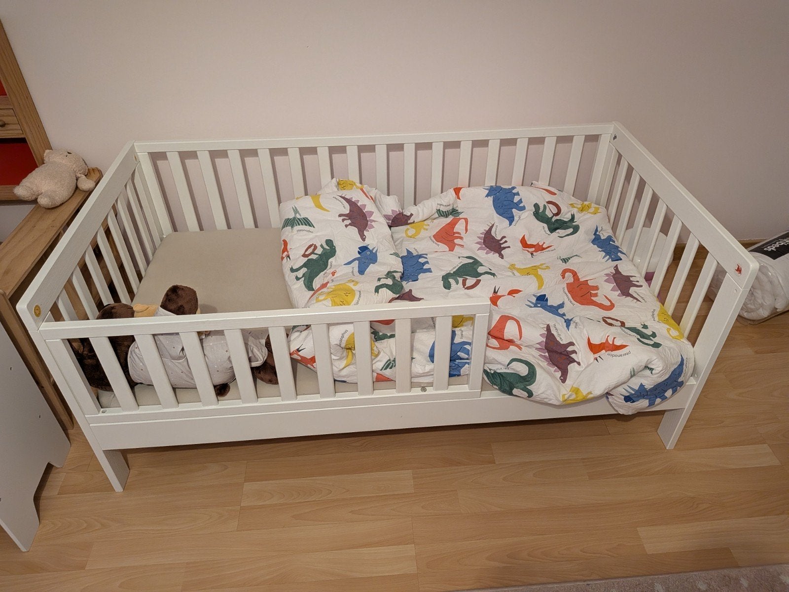 peuterbed petite amelie met matras, deken en lakens, Kinderen en Baby's, Ophalen, Matras