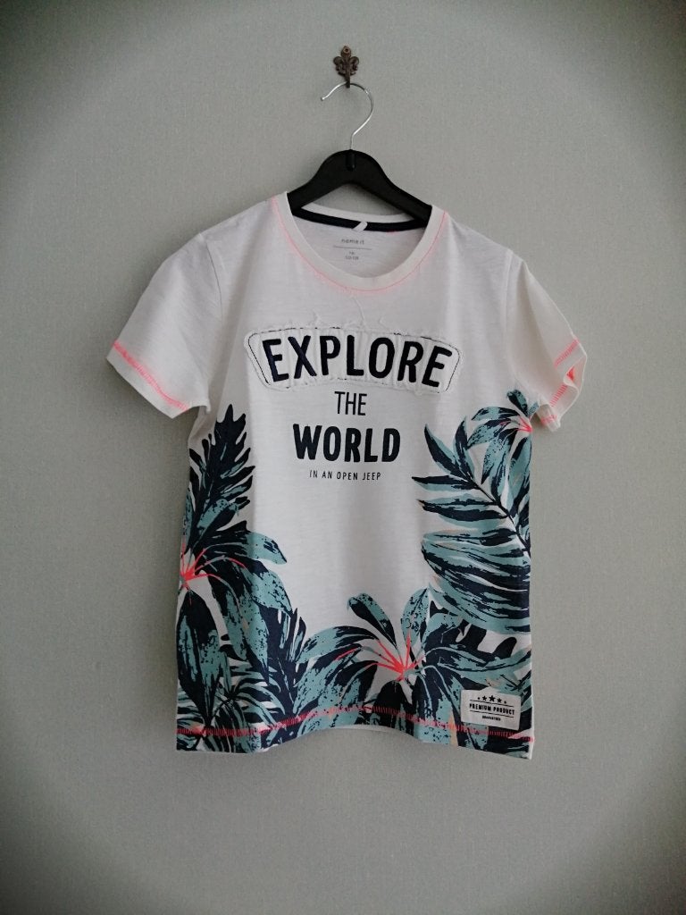 joli t-shirt Name It taille 7/8 ans, Garçon, Enlèvement ou Envoi, Chemise ou À manches longues, Name-It