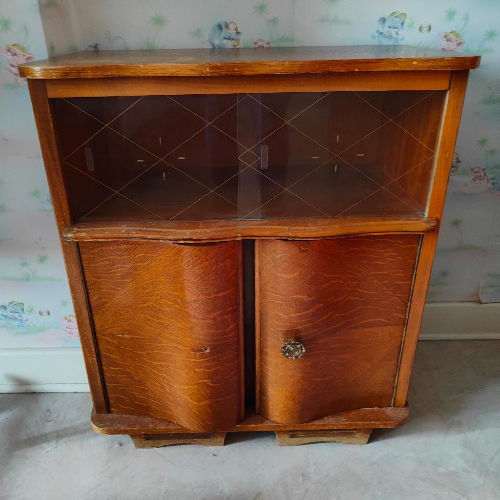 Petit meuble style art déco années 40-50, Enlèvement