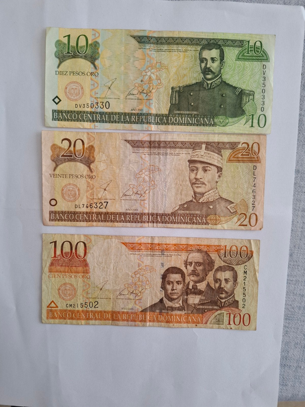 Dominicaanse Republiek 2001, Ophalen of Verzenden, Zuid-Amerika, Setje