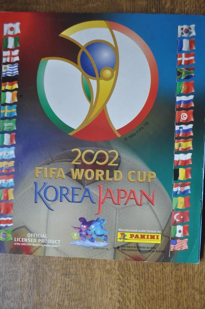 PANINI COMPLEET ALBUM WORLD CUP 2002 KOREA - JAPAN, Ophalen of Verzenden, Gebruikt, Meerdere stickers