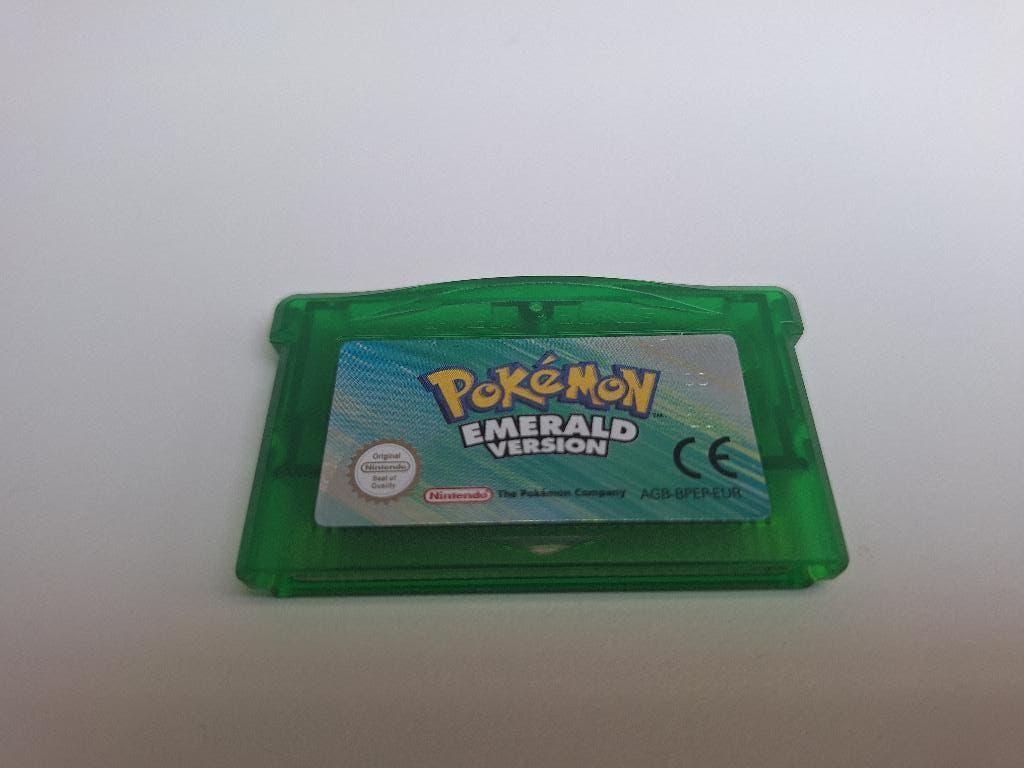 Pokémon Emerald (Originele Cartridge), Games en Spelcomputers, Ophalen, Zo goed als nieuw, Game Boy Advance, Met games