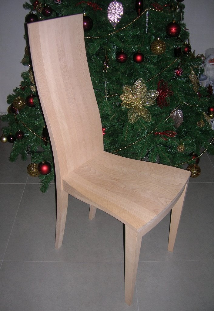 Mooie design stoel, Antiek en Kunst, Kunst | Designobjecten, Ophalen, Stoel, Hout, Handgemaakt