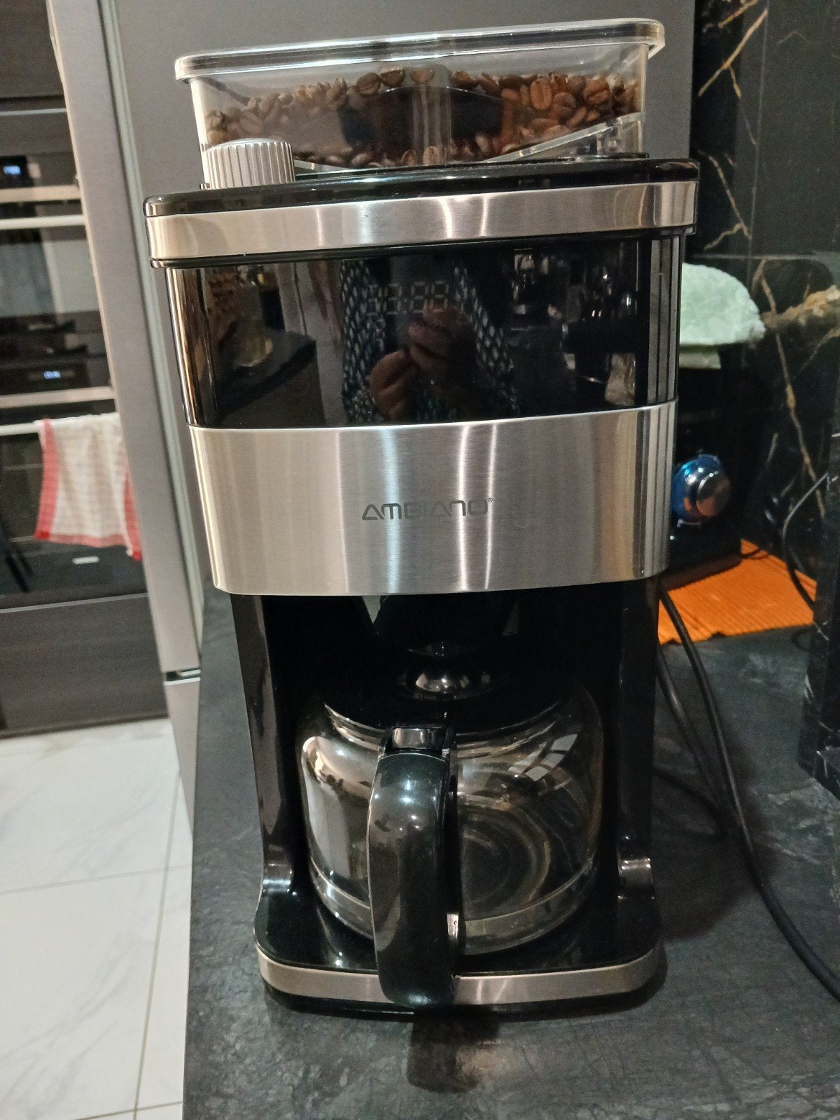 Koffiezetapparaat, Elektronische apparatuur, Koffiezetapparaten, Ophalen, Nieuw, Koffiebonen