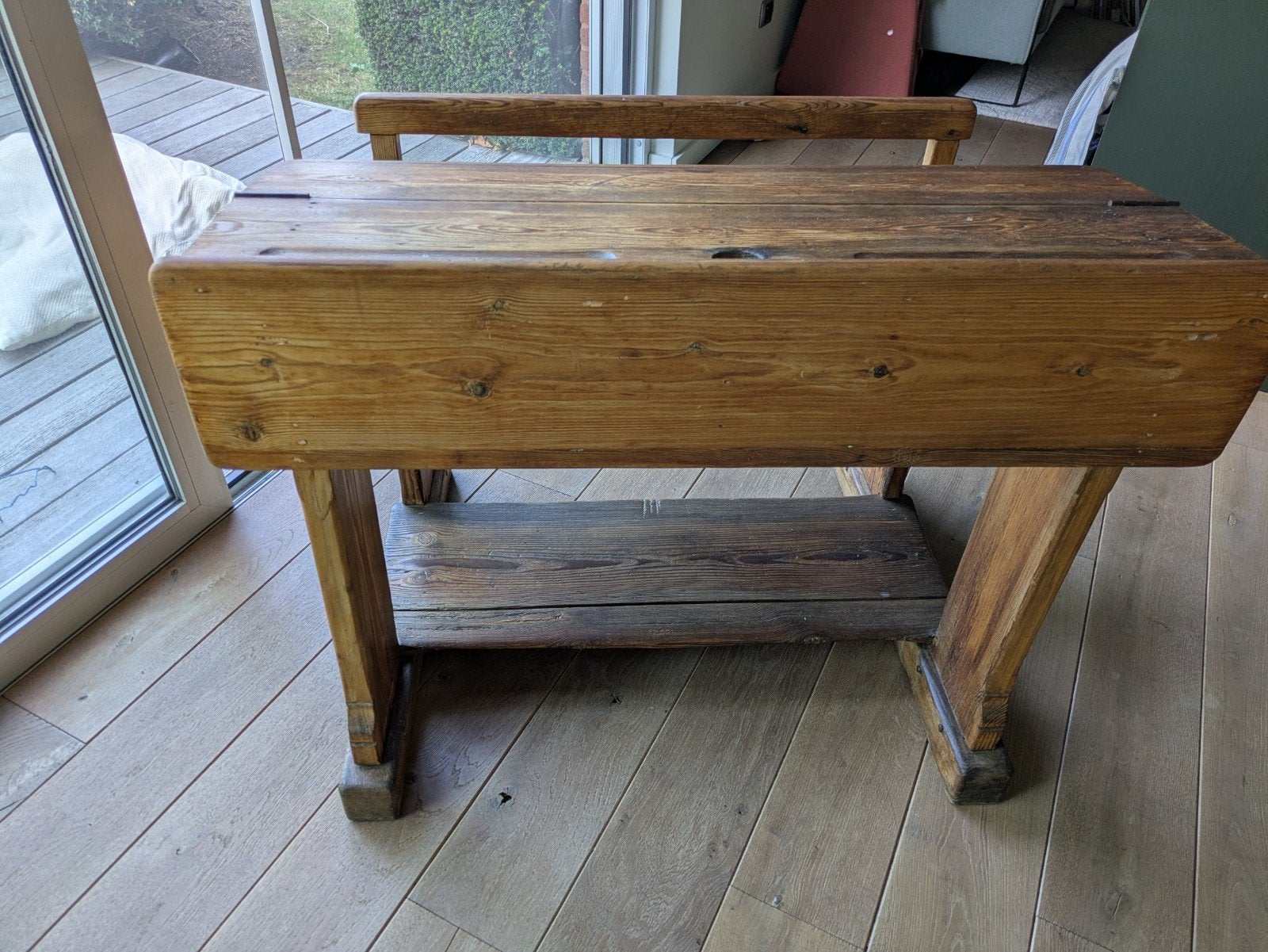 Schoolbank, Ophalen, Gebruikt, 50 tot 75 cm