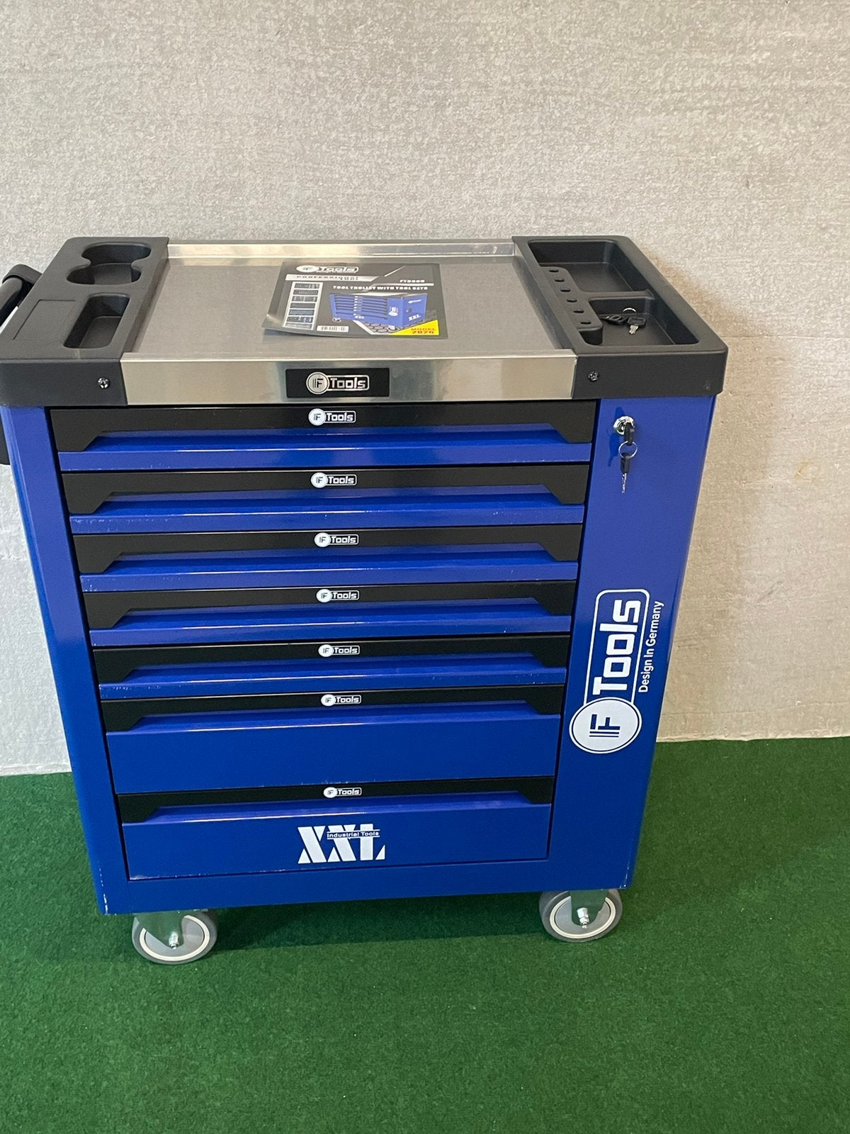 Nieuwe F tools 7 lades,7 gevulde gereedschapwagens, Auto diversen, Ophalen, Nieuw
