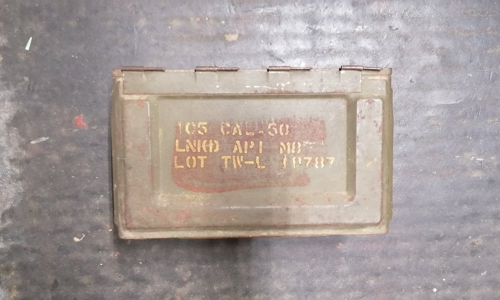 Amerikaanse militaire zaak uit de WW2 Amerikaanse cal.50, Verzenden, Overige soorten, Overige typen