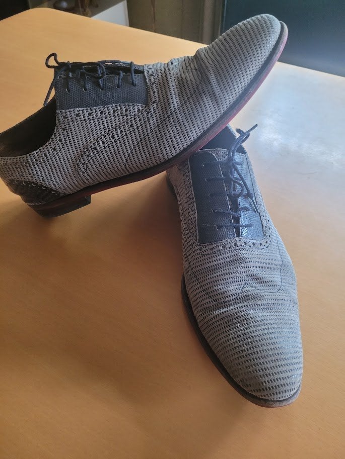 Floris Van Bommel schoenen 42, Kleding | Heren, Schoenen, Blauw, Floris van Bommel, Ophalen of Verzenden, Gedragen