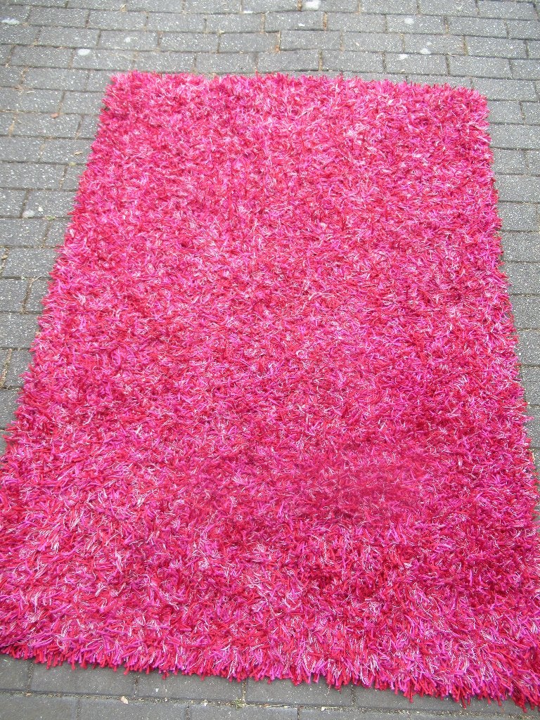 Tapis rose Heytens 170x120 cm bon état, Huis en Inrichting, Ophalen, Gebruikt, 100 tot 150 cm, Roze