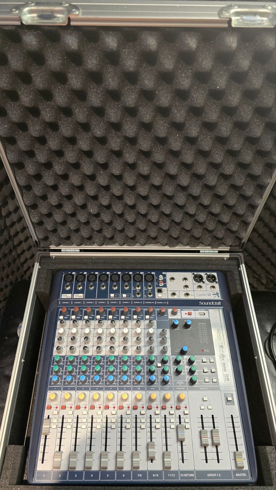 Signature Soundcraft 12, Enlèvement