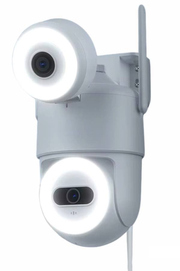 CCTV met dubbele lens en automatische tracking + Micro SD, Nieuw, Ophalen of Verzenden, Overige merken, Minder dan 10 meter
