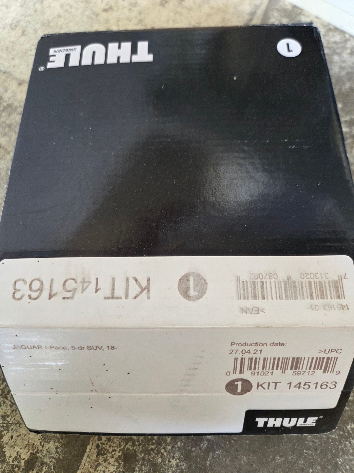 Thule kit 145163 Jaguar i-pace, Ophalen
