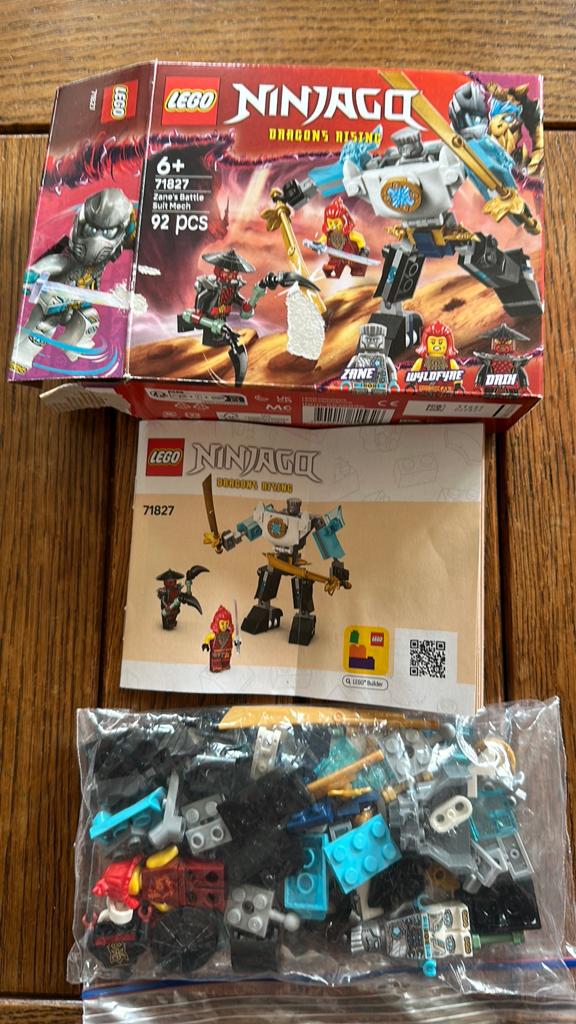 Lego Ninjago 71827, compleet, Kinderen en Baby's, Speelgoed | Duplo en Lego, Lego, Ophalen of Verzenden, Zo goed als nieuw, Ninjago