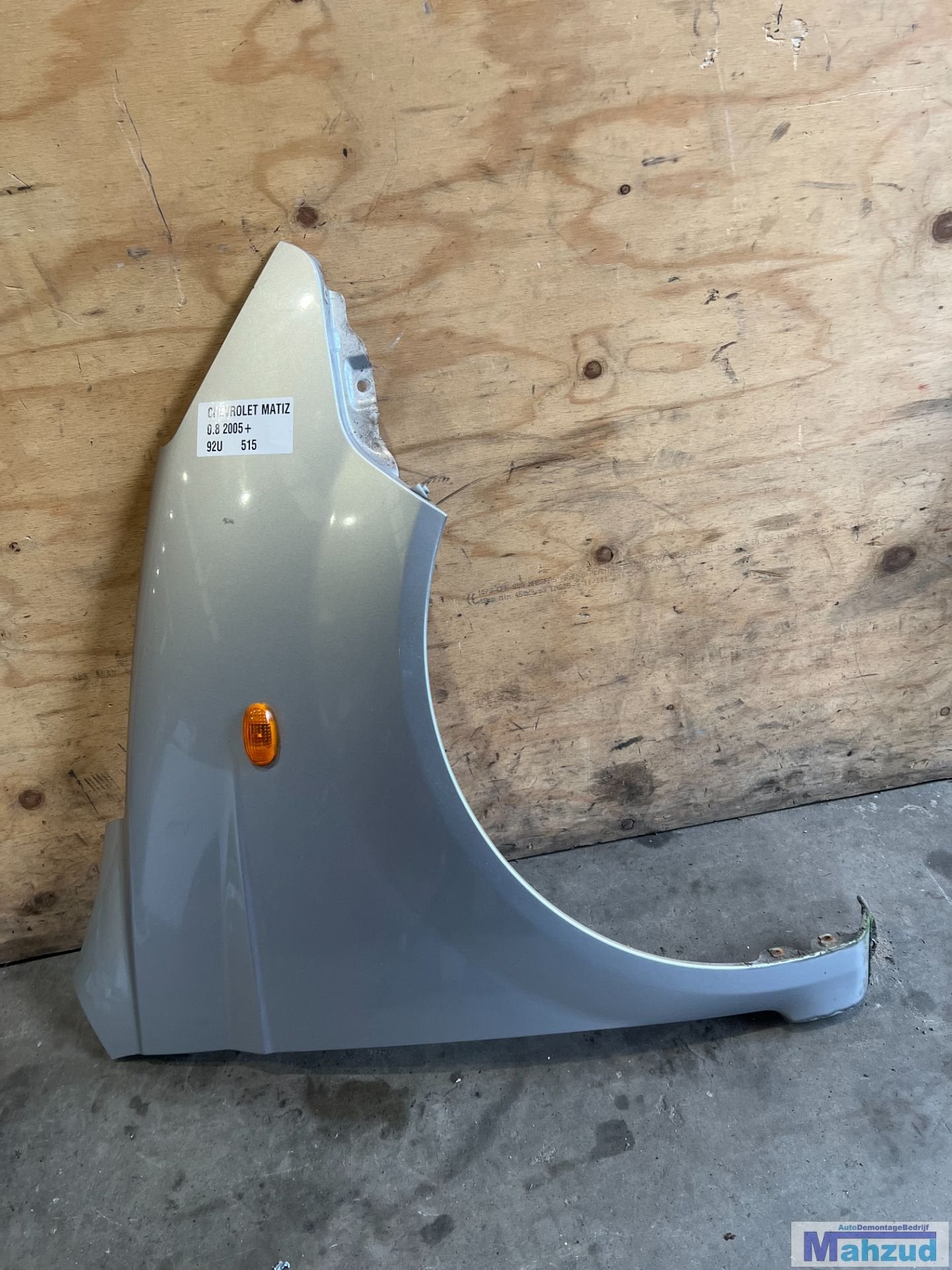 Aile avant droite pour Chevrolet Matiz argent e 92U ( partir, Info@gm.com, Chevrolet, Utilisé, Renaissance Center 300
48265  Detroit