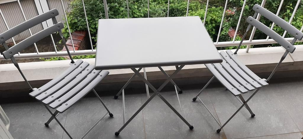 EMU - Set 1 table pliable et 2 chaises pliables, Enlèvement
