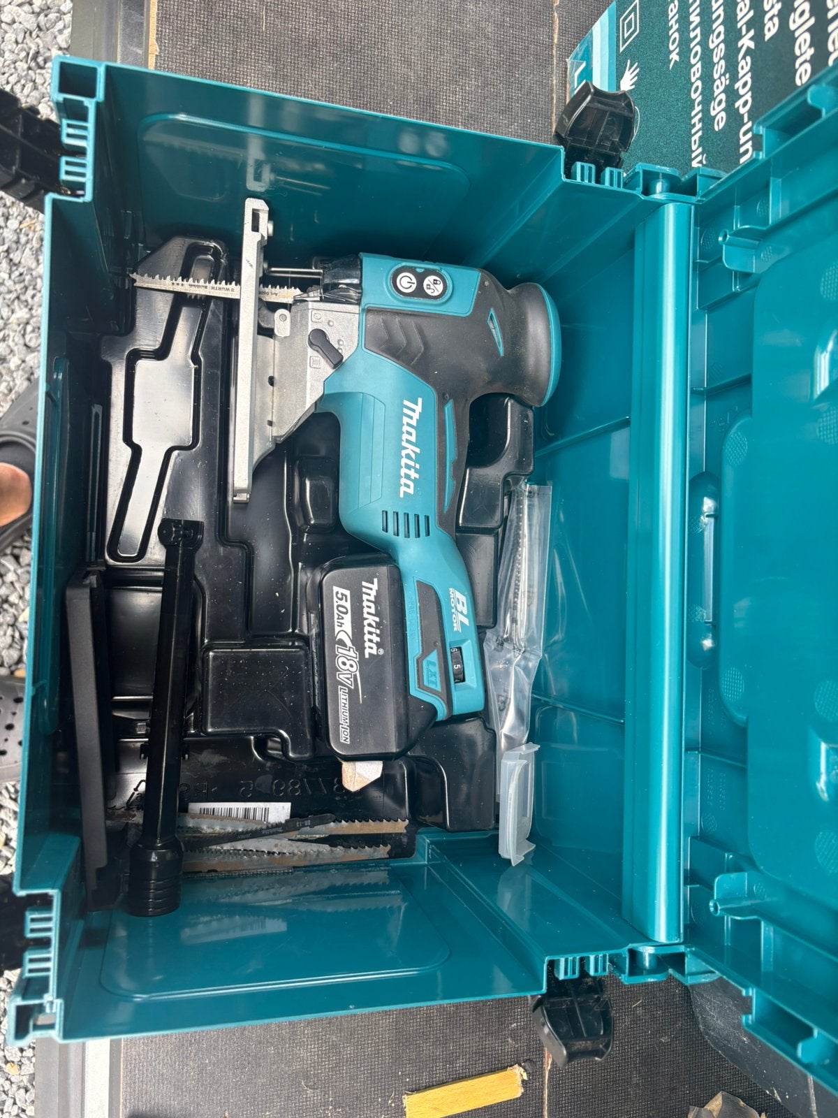 Makita wipzaag, Doe-het-zelf en Bouw, Ophalen of Verzenden, Zo goed als nieuw