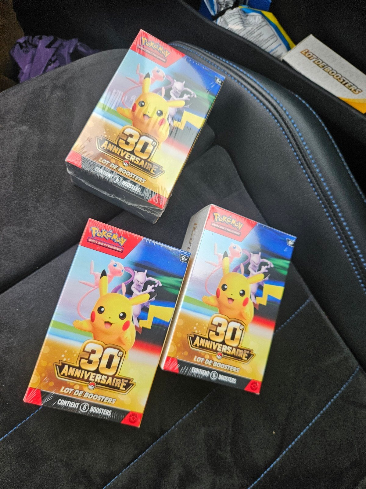 3 bundle pokemon 30 ans scellè francais, Consoles de jeu & Jeux vidéo, Enlèvement ou Envoi