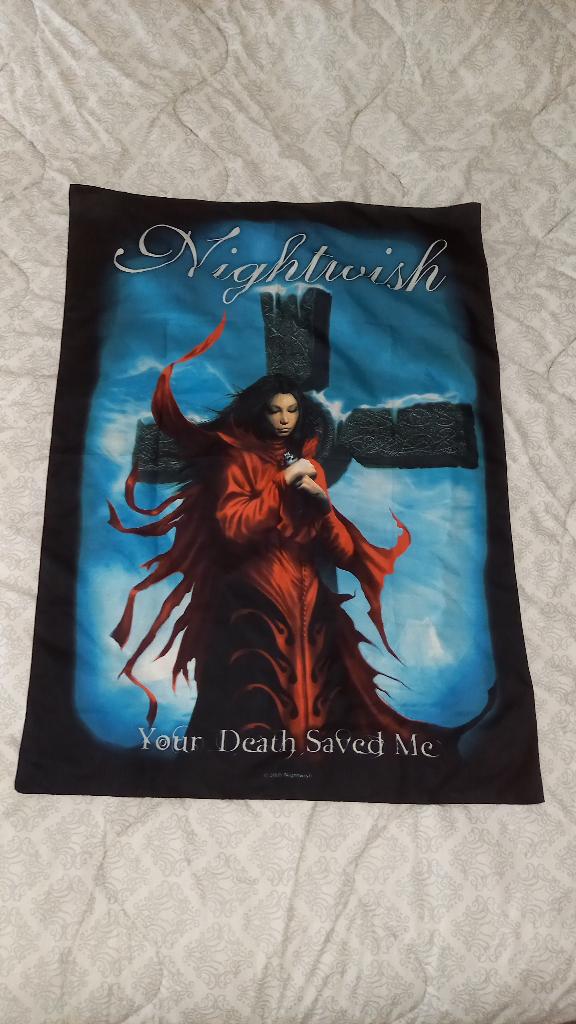 Vlag Nightwish, Ophalen of Verzenden, Zo goed als nieuw, Overige typen