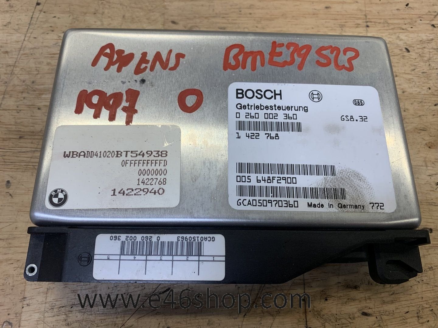 AUTOMATISCHE VERSNELLINGSBAK MODULE BMW E39, Auto-onderdelen, Gebruikt, -, -, Ophalen of Verzenden