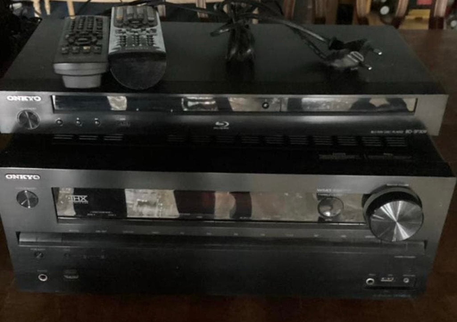 ONKYO !!! SUPERMOOIE SET +2 xAFSTANDSBEDIENING 1xgetest TOF!, Enlèvement ou Envoi, Comme neuf