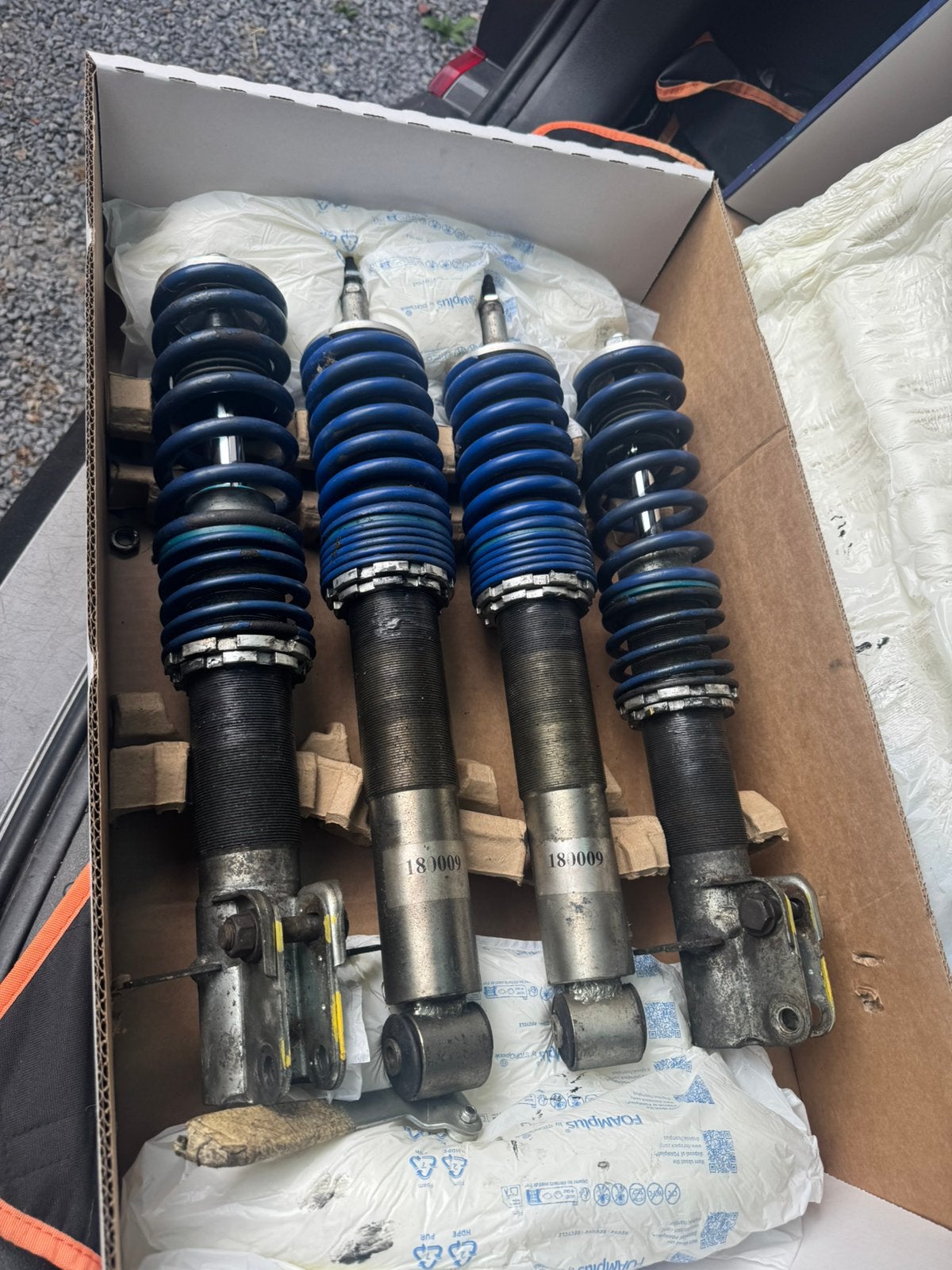 Verlaging schroefset golf 1 cabrio, Ophalen, Gebruikt, Volkswagen