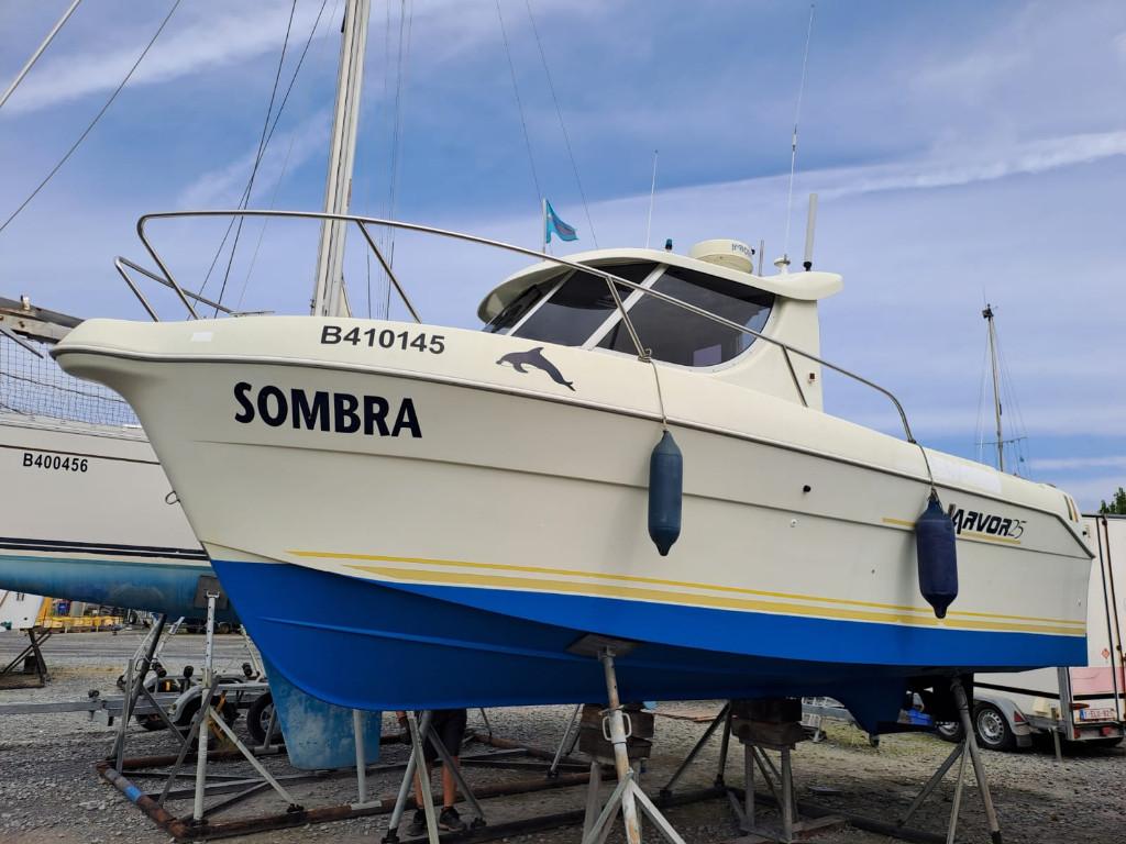 bateau à moteur très bien entretenu, Enlèvement, Utilisé