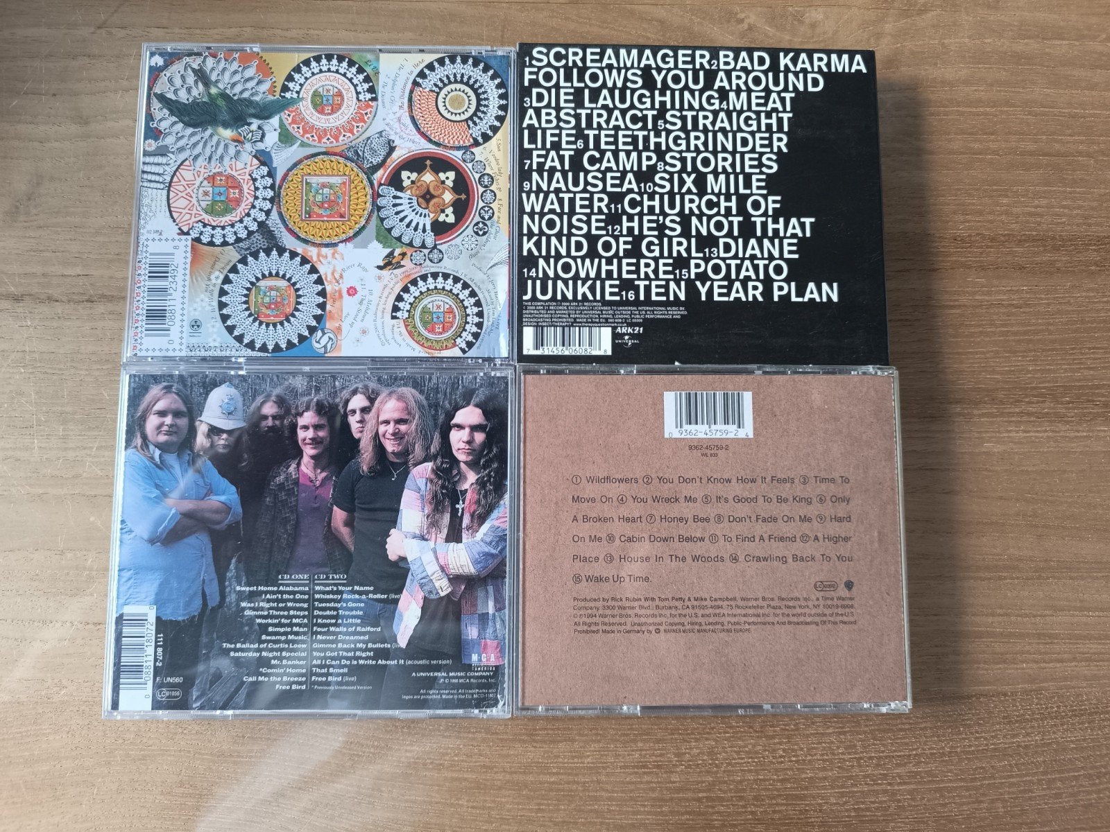 Therapy, Live, Lynyrd Skynyrd, Tom Petty a/t heartbreakers, Inclusief boekje, Ophalen of Verzenden, Zo goed als nieuw, Classic Rock
