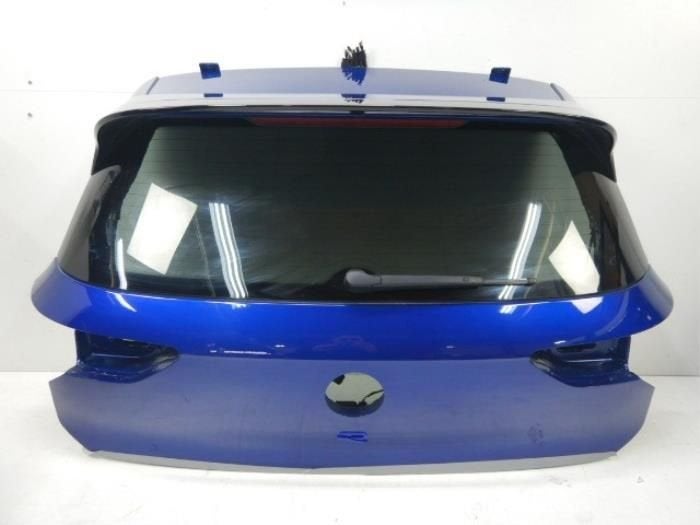 VW Golf 8 R achterklep met Spoiler LD5K Lapiz Blue, Auto-onderdelen, Ophalen of Verzenden, Gebruikt, Achter, Achterklep