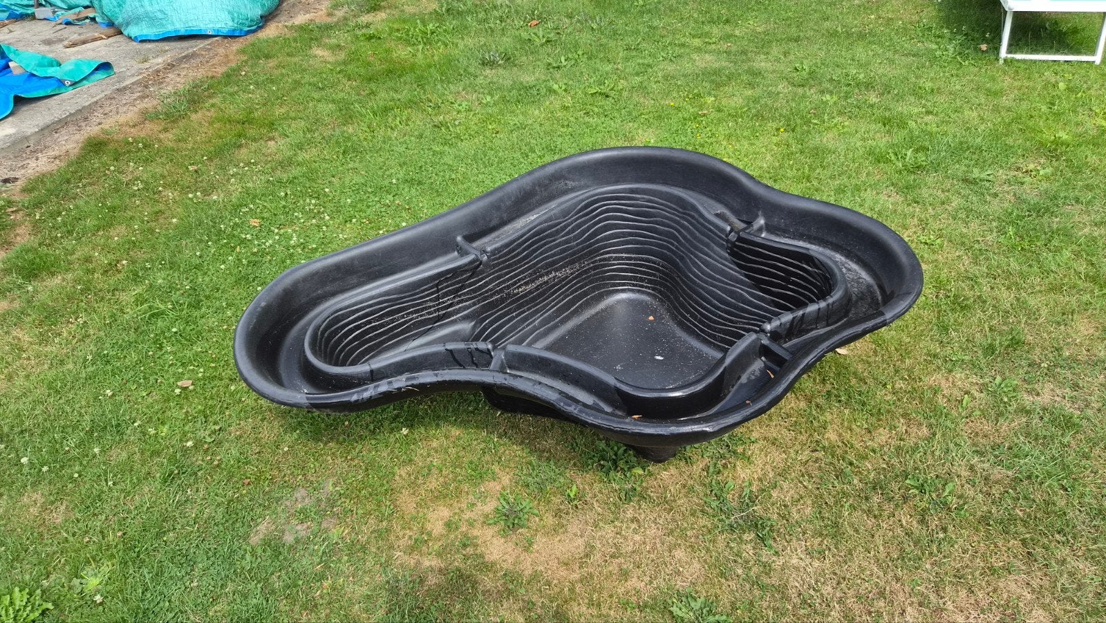 PVC vijverkuip, Jardin & Terrasse, Étangs, Enlèvement, Utilisé