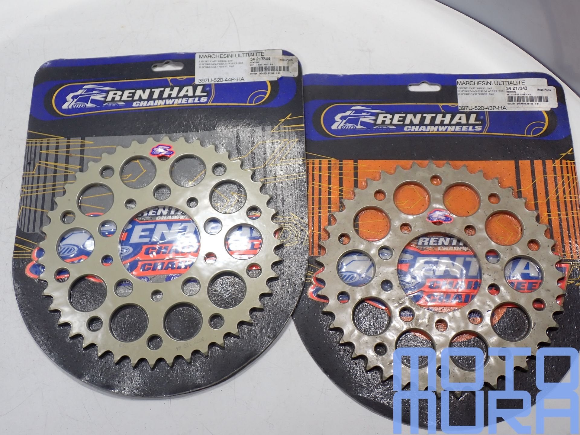 Renthal Alu achtertandwiel 43T 44T 520 voor Marchesini BST O, Motoren, Onderdelen | Suzuki, Nieuw, Ophalen of Verzenden