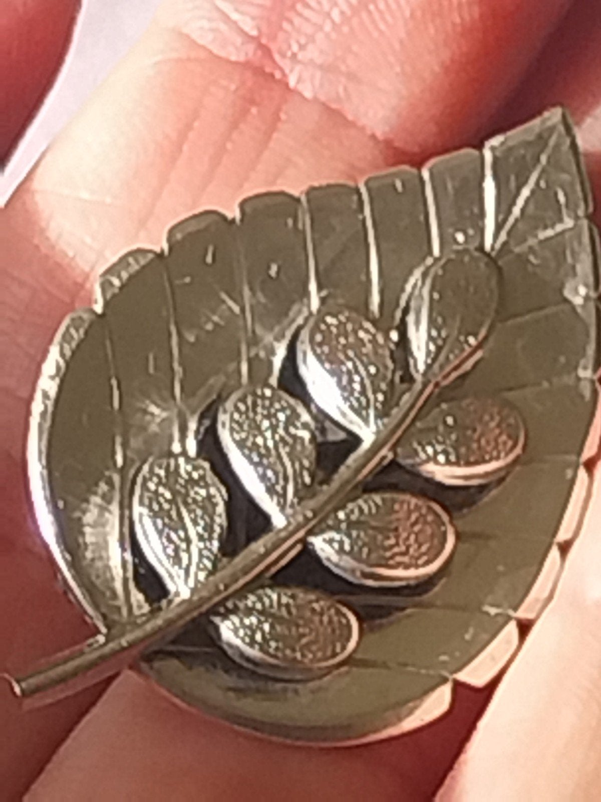 Vintage zilveren "Floralia" Broche – Rodi & Wienenberger –, Bijoux, Sacs & Beauté, Enlèvement ou Envoi, Argent, Argent