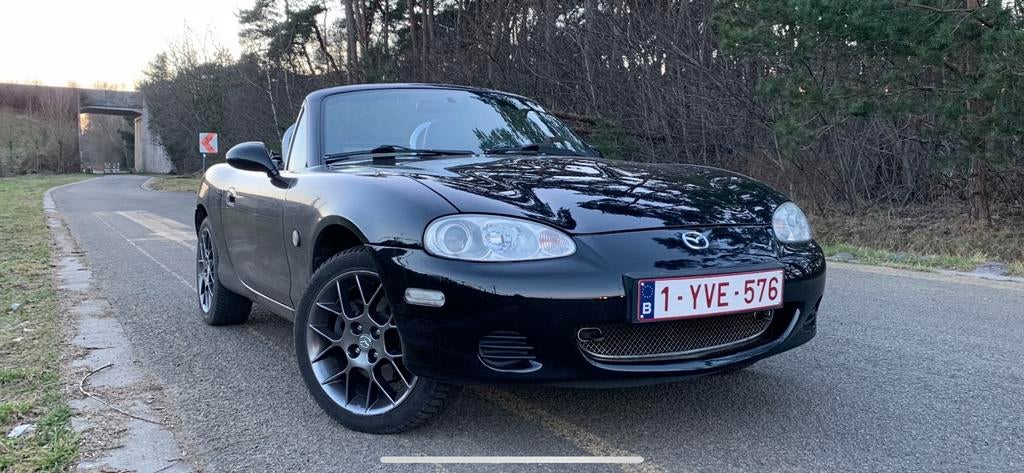 Mazda MX5 NBFL, Autos, Cuir, Achat, Boîte manuelle, 2 portes
