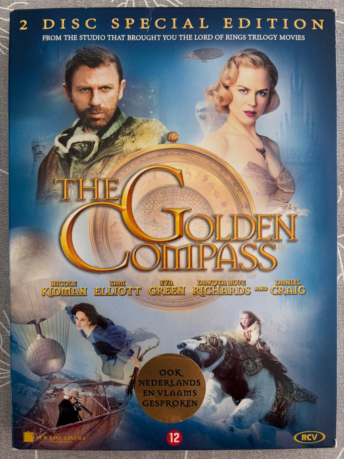 The Golden Compass 2-disc special edition DVD, CD & DVD, DVD | Science-Fiction & Fantasy, Enlèvement ou Envoi, Utilisé