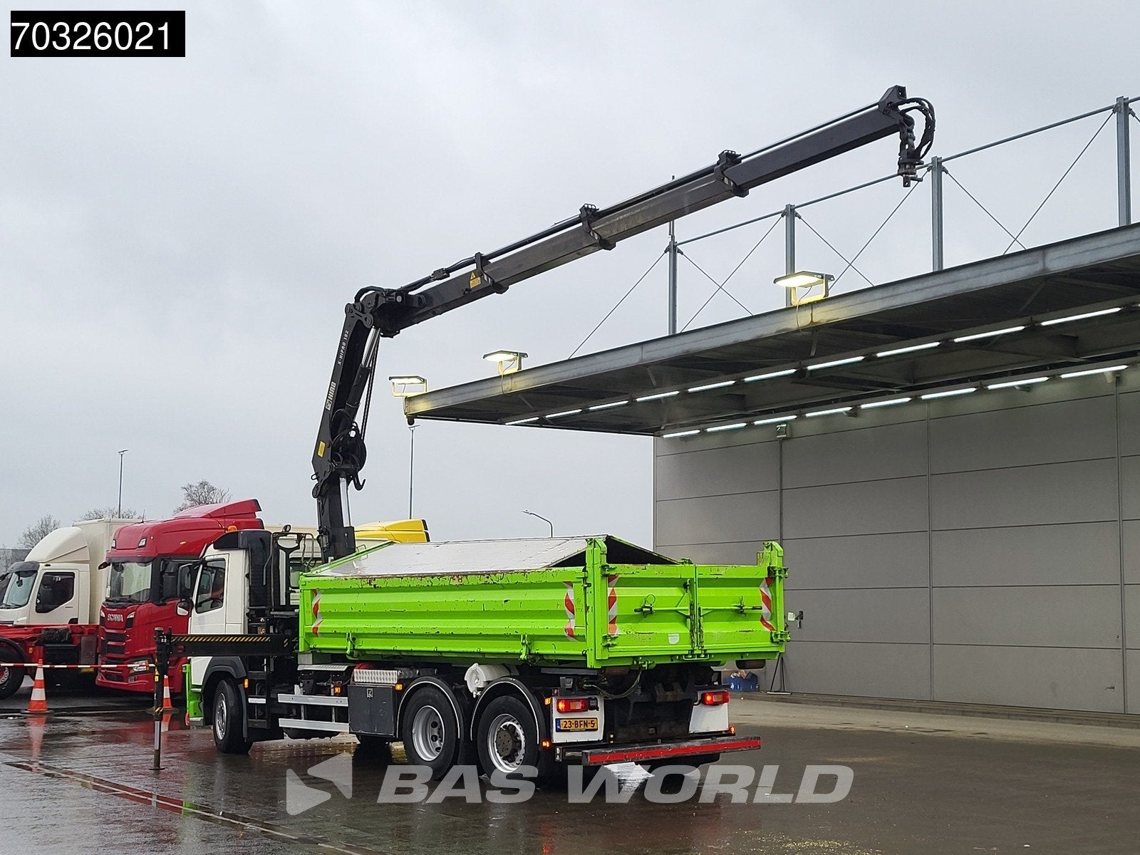 Volvo FM 330 6X2 HIAB X-HIPRO 192 E-3 Kran Crane Transcom Li, Achat, Euro 6, Entreprise, Diesel