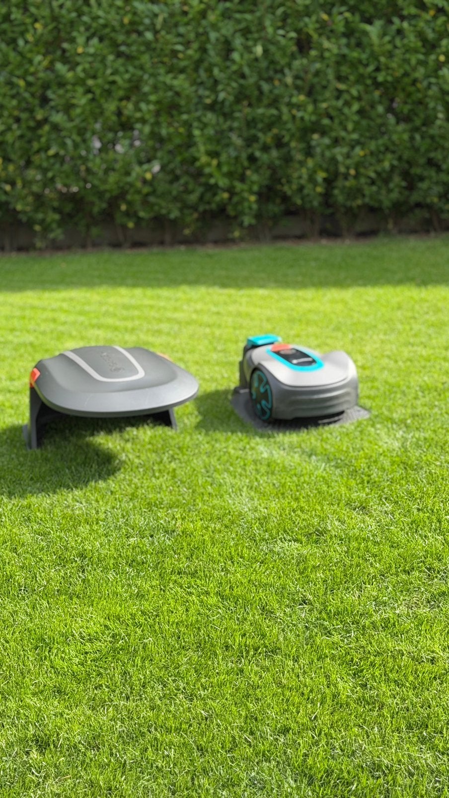 Tondeuse à gazon robotisée Gardena Sileno Minimo 400, Enlèvement, Utilisé, 20 à 25 cm, Avec capteur de pluie