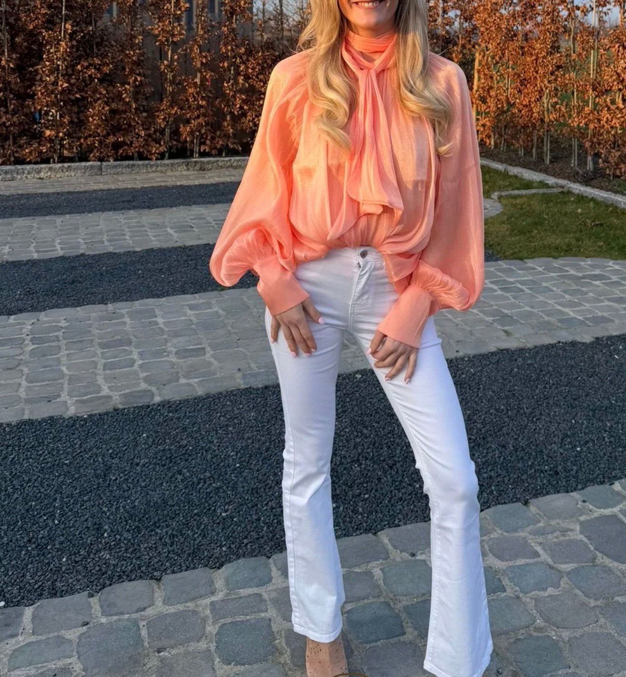 Blouse, Vêtements | Femmes, Blouses & Tuniques, Enlèvement ou Envoi, Neuf, Taille 38/40 (M), Orange