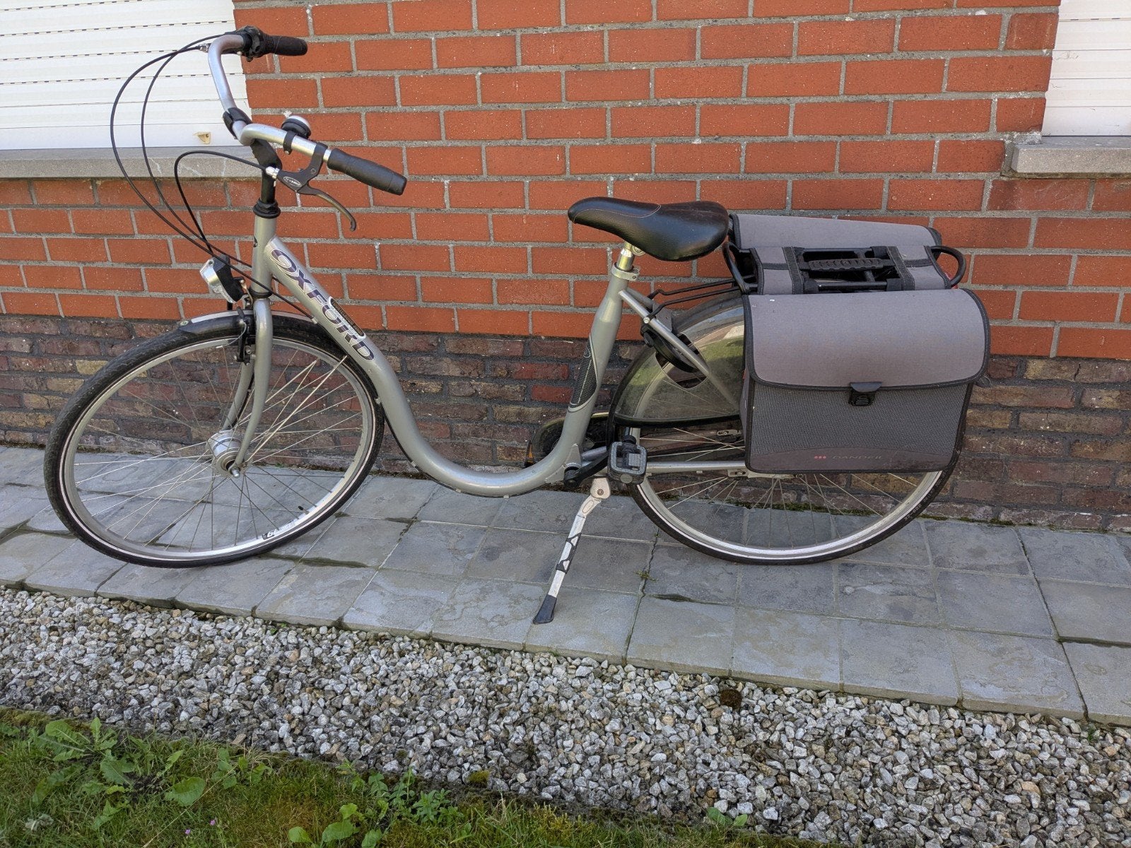 Damesfiets, lage instap, versnelling, merk Oxford, tas, Fietsen en Brommers, Ophalen