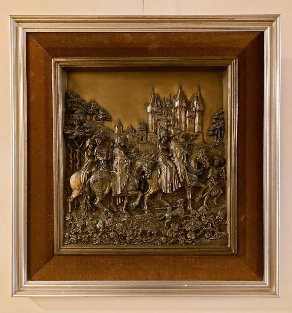 Bronzen tafel, Ophalen