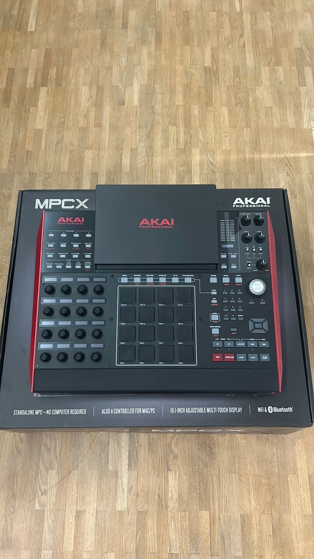 MPC X (akai), Enlèvement, Comme neuf
