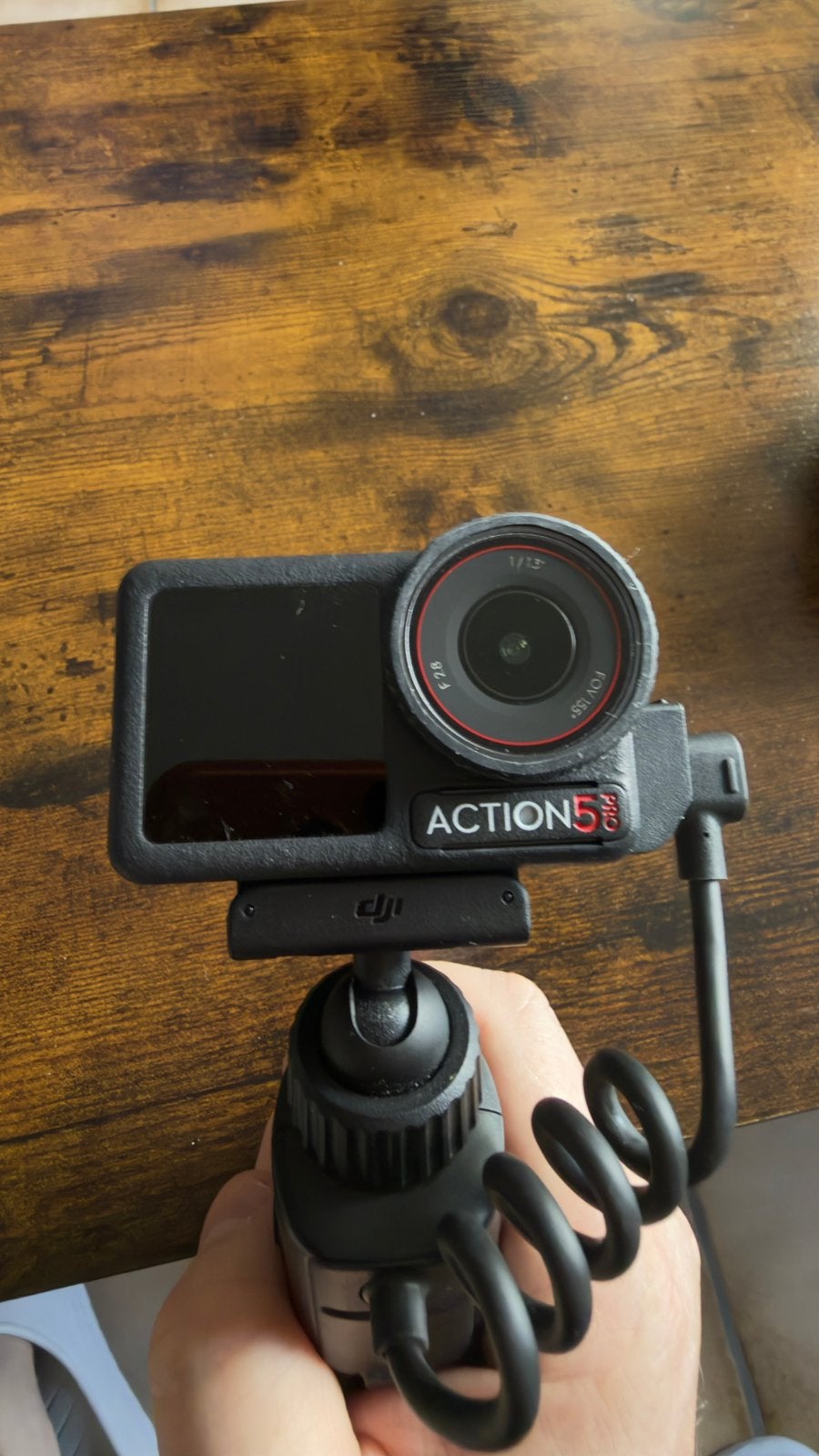 Set DJI Action 5 + poignée de recharge DJI - encore garanti, TV, Hi-fi & Vidéo, Caméras action, Enlèvement, Comme neuf, Autres marques