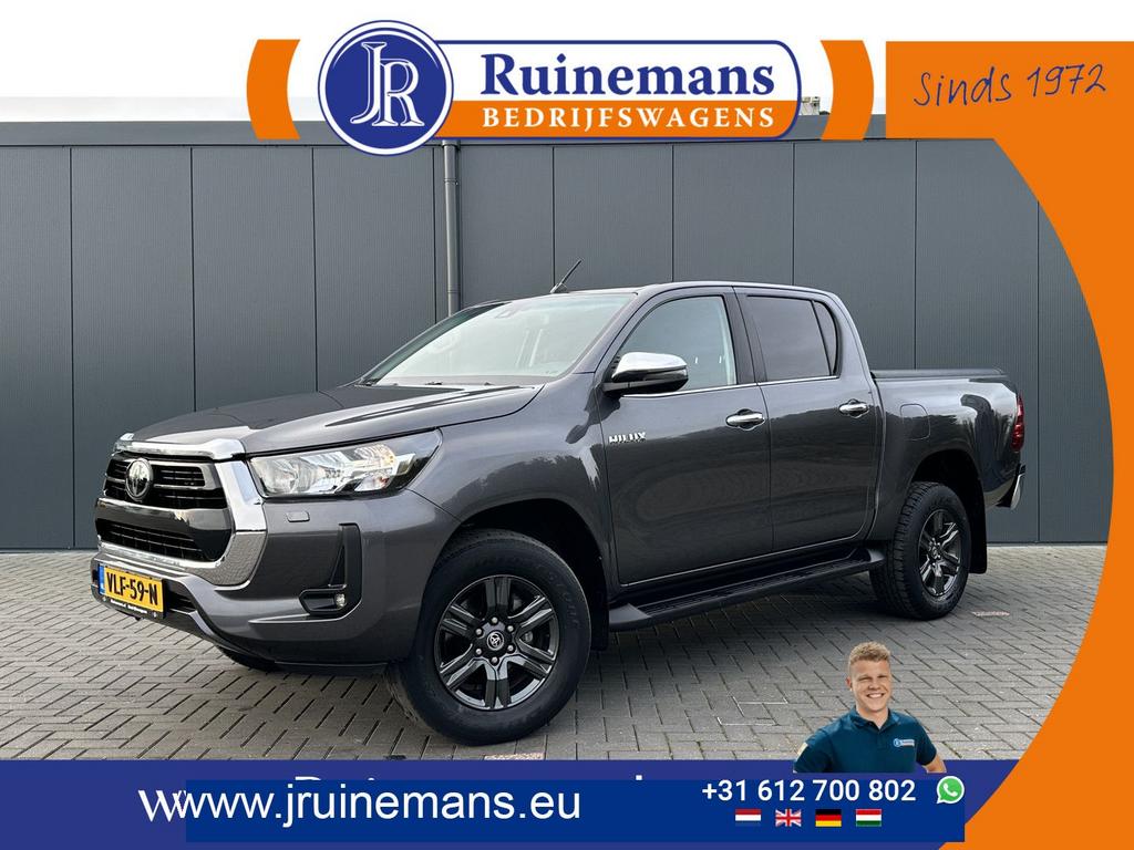 Toyota Hilux 2.4 D-4D AUTOMAAT / 4x4 / 1e EIG. / 3.500 KG AH, Auto's, Automaat, Diesel, Toyota, Parkeercamera