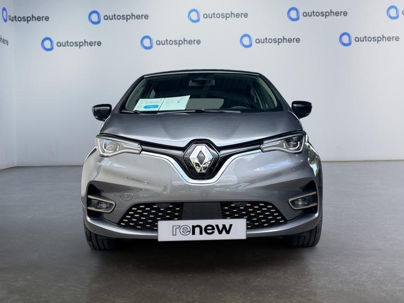 Renault Zoe 52 kWh R135 Iconic E.V.50, Autos, Renault, Argent ou Gris, Achat, Entreprise, Noir