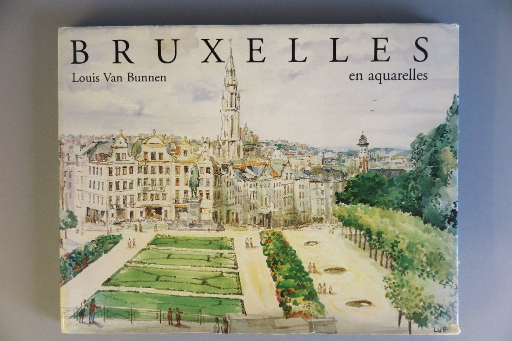 Brussel in aquarellen. Louis van Bunnen, Boeken, Ophalen of Verzenden, Overige onderwerpen, Louis Van Bunnen, Gelezen